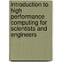 Introduction To High Performance Computing For Scientists And Engineers
