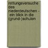 Rettungsversuche Des Niederdeutschen -  Ein Blick in Die (Grund-)Schulen