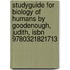 Studyguide for Biology of Humans by Goodenough, Judith, Isbn 9780321821713