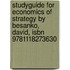 Studyguide for Economics of Strategy by Besanko, David, Isbn 9781118273630
