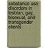 Substance Use Disorders in Lesbian, Gay, Bisexual, and Transgender Clients