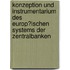 Konzeption Und Instrumentarium Des Europ�Ischen Systems Der Zentralbanken