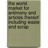 The World Market for Antimony and Articles Thereof Including Waste and Scrap door Icon Group International