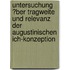 Untersuchung �Ber Tragweite Und Relevanz Der Augustinischen Ich-Konzeption