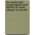 Die Suche Nach Zugeh�Rigkeit/Nach Identit�T in Marie Ndiayes 'En Famille'