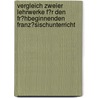 Vergleich Zweier Lehrwerke F�R Den Fr�Hbeginnenden Franz�Sischunterricht door Steffanie Rosenhahn