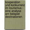 Kooperation Und Konkurrenz Im Tourismus - Eine Analyse Am Beispiel Destinationen door Jens Michael Weber