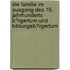 Die Familie Im Ausgang Des 19. Jahrhunderts - B�Rgertum Und Bildungsb�Rgertum