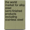 The World Market for Alloy Steel Semi-Finished Products Excluding Stainless Steel door Icon Group International