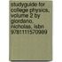 Studyguide for College Physics, Volume 2 by Giordano, Nicholas, Isbn 9781111570989