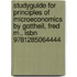 Studyguide for Principles of Microeconomics by Gottheil, Fred M., Isbn 9781285064444