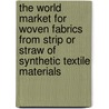 The World Market for Woven Fabrics from Strip Or Straw of Synthetic Textile Materials door Icon Group International