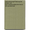Wahrnehmungsf�Rderung Bei Kindern Mit Lese-Rechtschreibschw�Che in Der Grundschule door Astrid Van Reine