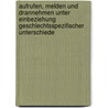 Aufrufen, Melden Und Drannehmen Unter Einbeziehung Geschlechtsspezifischer Unterschiede door Anja Lubitz