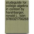Studyguide for College Algebra in Context by Harshbarger, Ronald J., Isbn 9780321756268