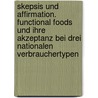 Skepsis Und Affirmation. Functional Foods Und Ihre Akzeptanz Bei Drei Nationalen Verbrauchertypen by Maik Philipp