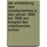Die Entwicklung Des Arbeitsmarktes in Den Jahren 1995 Bis 1998 Am Beispiel Des Arbeitsamtes Luckau door Anke Gro�e