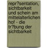 Repr�Sentation, Sichtbarkeit Und Schein Am Mittelalterlichen Hof - Die Tr�Bung Der Sichtbarkeit door Kamila Urbaniak