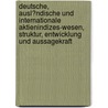 Deutsche, Ausl�Ndische Und Internationale Aktienindizes-Wesen, Struktur, Entwicklung Und Aussagekraft door Marcel Graef