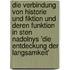 Die Verbindung Von Historie Und Fiktion Und Deren Funktion in Sten Nadolnys 'Die Entdeckung Der Langsamkeit'