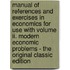 Manual Of References And Exercises In Economics For Use With Volume Ii. Modern Economic Problems - The Original Classic Edition