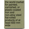 The World Market for Painted, Varnished, Or Plastic-Coated Iron and Non-Alloy Steel Flat-Rolled Products of at Least 600 Mm Wide door Icon Group International