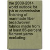 The 2009-2014 World Outlook for Job Or Commission Finishing of Manmade Fiber Broadwoven Fabrics Made from at Least 85-Percent Filament Yarns Excluding door Icon Group International