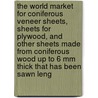 The World Market for Coniferous Veneer Sheets, Sheets for Plywood, and Other Sheets Made from Coniferous Wood Up to 6 Mm Thick That Has Been Sawn Leng door Icon Group International