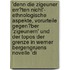 'Denn Die Zigeuner Err�Ten Nicht'- Ethnologische Aspekte, Vorurteile Gegen�Ber 'Zigeunern' Und Der Topos Der Grenze in Werner Bergengruens Novelle 'Di