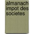 Almanach impot des societes