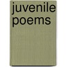 Juvenile Poems door Onbekend