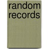 Random Records door Onbekend