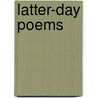 Latter-Day Poems door Onbekend