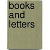 Books And Letters door Onbekend