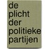 De plicht der politieke partijen