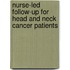 Nurse-led follow-up for head and neck cancer patients