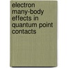 Electron many-body effects in quantum point contacts door Muhammad Javaid Iqbal