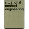 Situational method engineering by A.F. Harmsen