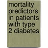 mortality predictors in patients with type 2 diabetes door Gijs Landman