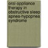 Oral-appliance therapy in obstructive sleep apnea-hypopnea syndrome