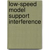 Low-Speed Model Support Interference door B.J.C. Horsten