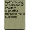 Hydrocracking of n-decane on zeolite Y supported transition metal sulphides door E.W.J. van Maurik