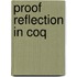 Proof reflection in Coq