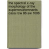 The Spectral X-ray Morphology Of The Supernovaremnants Casa Rcw 86 Sw 1006 door J. Vink