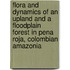 Flora and dynamics of an upland and a floodplain forest in Pena Roja, Colombian Amazonia