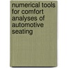 Numerical tools for comfort analyses of automotive seating by M. Verver