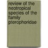 Review of the neotropical species of the family Pterophoridae