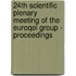 24th Scientific Plenary Meeting of the EuroQol Group - Proceedings
