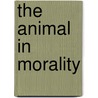 The animal in morality by Frederike Emma Kaldewaij