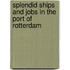 Splendid ships and jobs in the port of Rotterdam